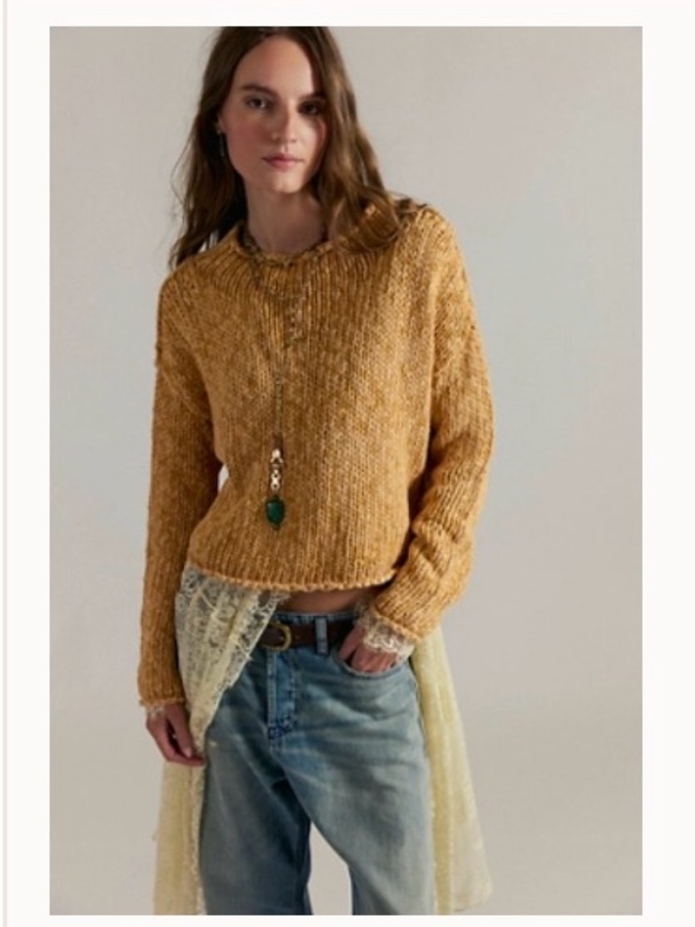 Free People Opal Rollneck Sweater, NWT, L, Sweet Potato